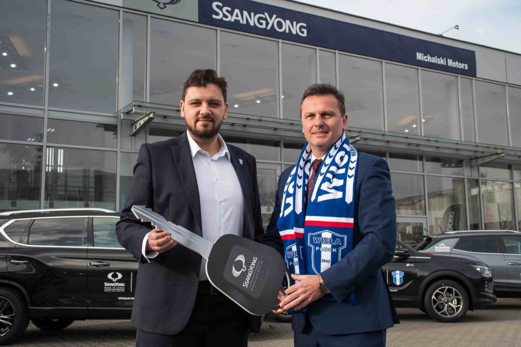 SsangYong nowym sponsorem Wisły Płock