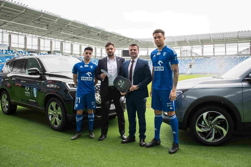 SsangYong nowym sponsorem Wisły Płock